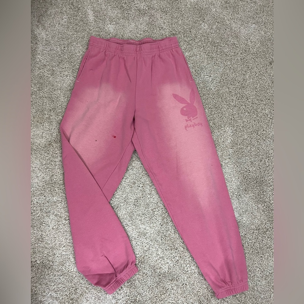 Playboy sweatpants small stain